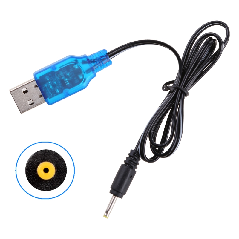 Rc Helicopter Charger - Carregador usb bateria 3.7v 2.5mm/3.5mm para