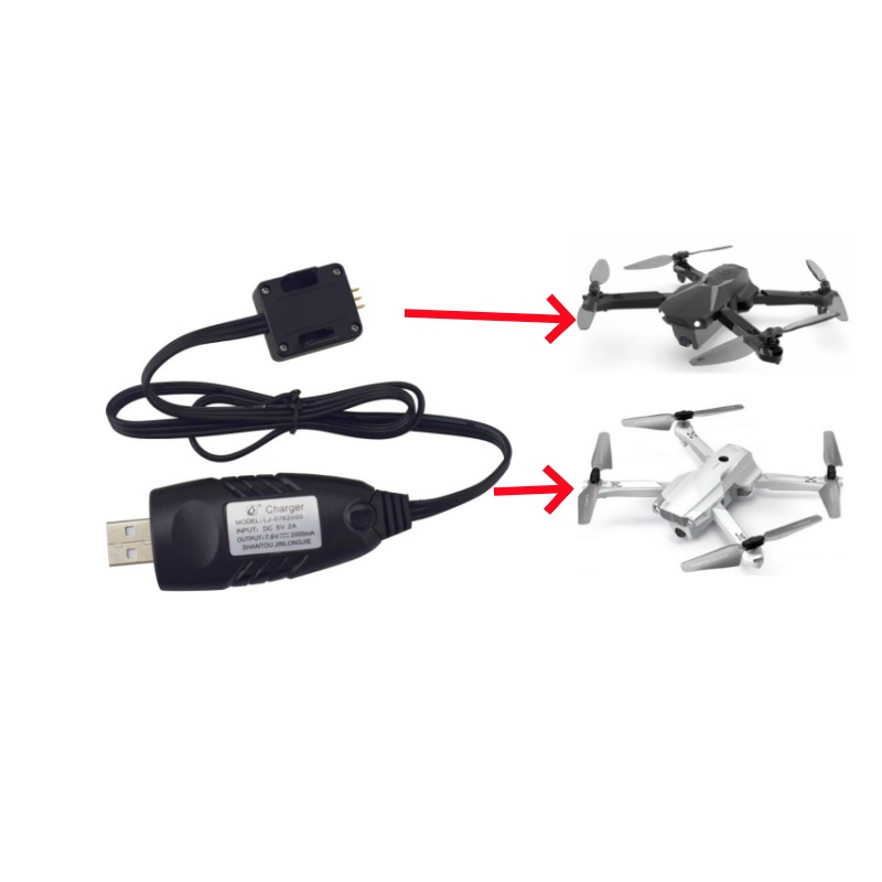 Rc Helicopter Charger - Cabo de Carregamento USB para Drone