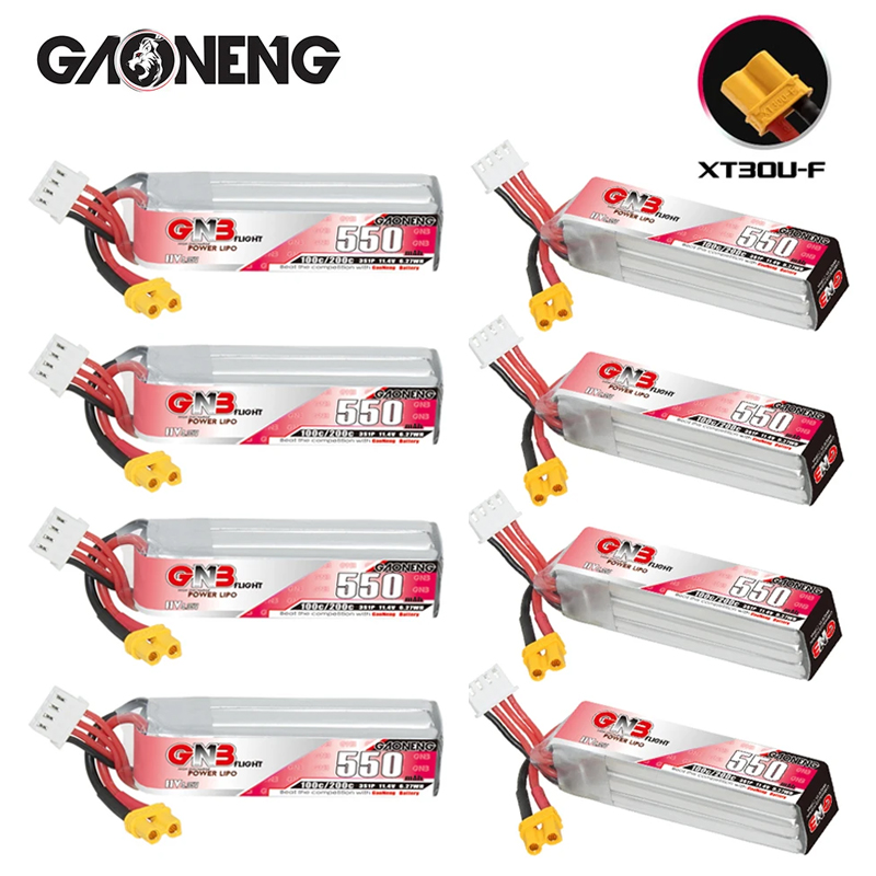 Rc Helicopter Parts - Bateria lipo gnb hv 11.4v 550mah