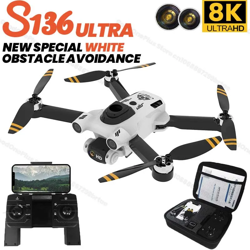 Rc Helicopter Electric - Drone S136 Pro Ultra RC com
