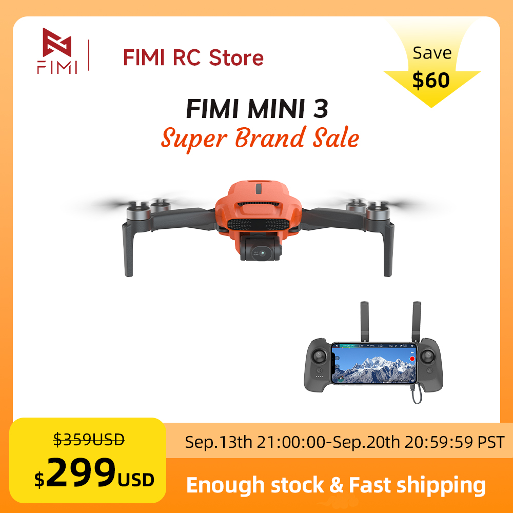 Rc Helicopter Case - Drone FIMI MINI 3 com Câmera