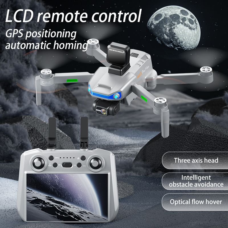 Ae3 pro max novo lcd sc gps dr - Rc Helicopter Charger avaliação e preço