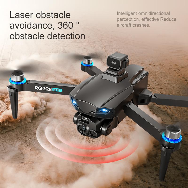 Novo drone 8k com câmera hd, l - Rc Helicopter Electric avaliação e preço