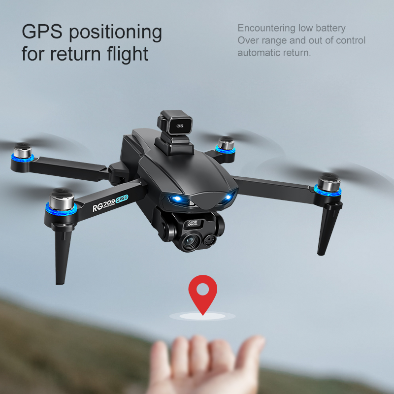 Novo drone 8k com câmera hd, l - Rc Helicopter Electric avaliação e preço