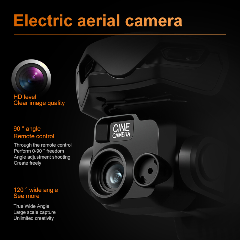 Novo drone 8k com câmera hd, l - Rc Helicopter Electric avaliação e preço