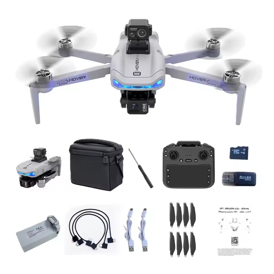 Drone com Gimbal de Três Eixos - Rc Helicopter Electric avaliação e preço