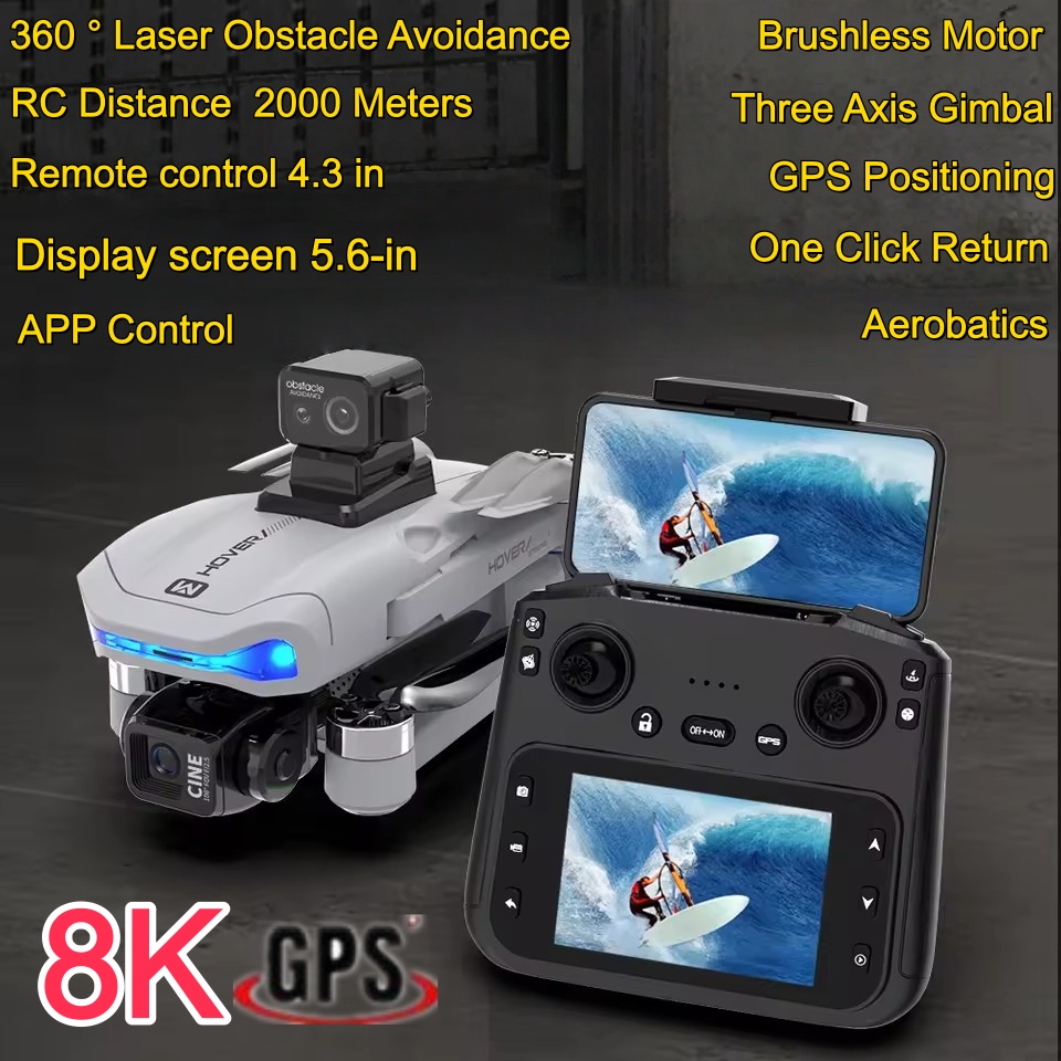 Drone com Gimbal de Três Eixos - Rc Helicopter Electric avaliação e preço