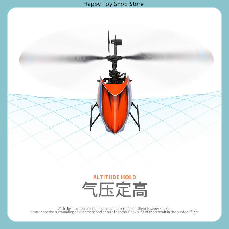 Helicóptero RC WLtoys XK K127  - Rc Helicopter Single Rotor avaliação e preço
